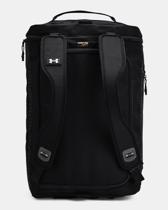 กระเป๋าเป้ทรงดัฟเฟิล UA Triumph CORDURA® in Black image number 2
